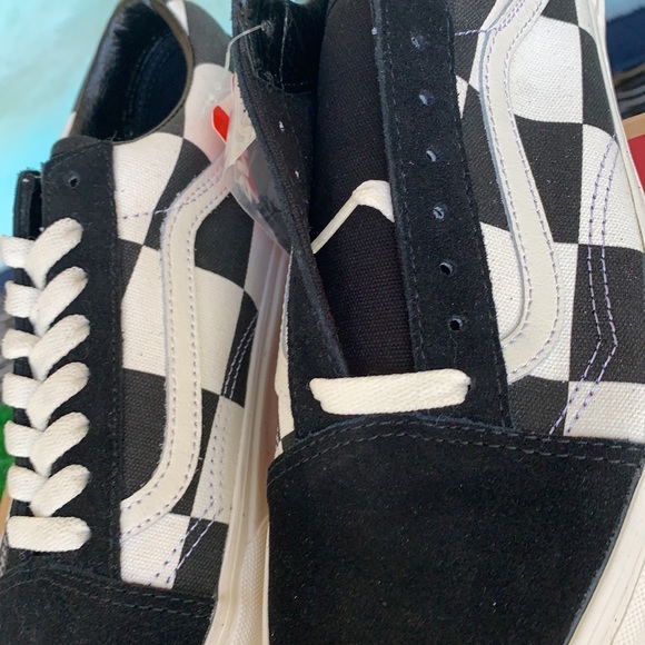 VANS OLD SKOOL OVERSIZECKRBRD Blkmshmlw MEN’S - Picture 10 of 17